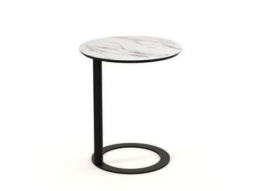 Кофейный столик Vissor бело-черного цвета