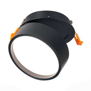 Встраиваемый светильник Luminaire черного цвета
