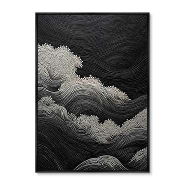 Репродукция картины Restless ocean, No 1, 2024г.
