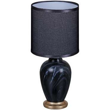 Настольная лампа 98474-0.7-01 BK (ткань, цвет черный)