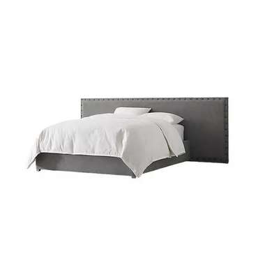 Кровать Axel 200х200 серого цвета