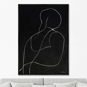 Репродукция картины на холсте Ничего лишнего № 2, 2025г.