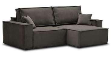 Угловой диван-кровать Тейлор коричневого цвета