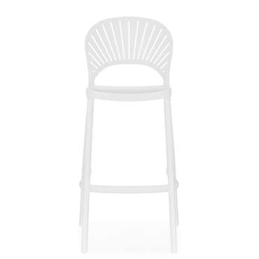 Барный стул Sim белого цвета