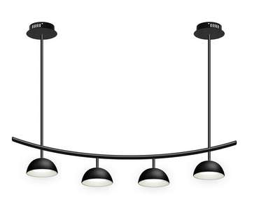 Люстра Стиви черный w120*15 h120 Led 40W (4000K)
