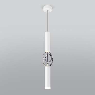 Подвесной светодиодный светильник 50191/1 LED белый/хром Lance