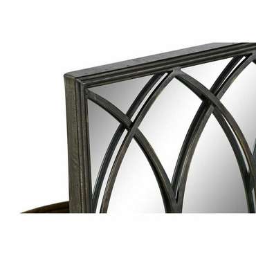 Зеркало на подставке Чёрный Металл Зеркало 40 x 12 x 80