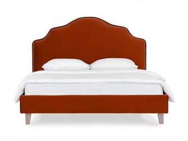 Кровать Queen II Victoria L 160х200 терракотового цвета