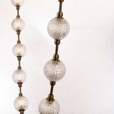 Подвесной светильник Cloyd RACHMANINOFF P20 / шир. 100 см - латунь