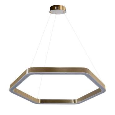 Подвесная люстра Titanium 80 золотого цвета