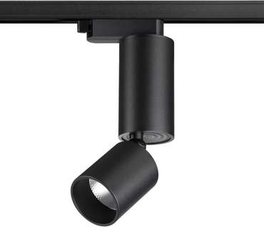 Светильник трековый однофазный трехжильный Novotech Tubo 359321 черный LED 10W 85-265V 3000K 1100Лм