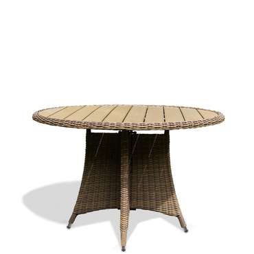 Садовый стол Formentera серо-коричневого цвета