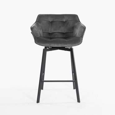 Барный стул Авиано темно-серого цвета
