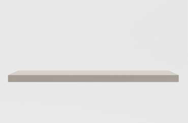 Полка Long 90 серо-бежевого цвета