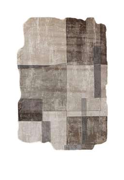 Ковер 116х180 из полипропилена серо-бежевого цвета