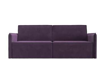 Прямой диван-кровать Либерти сиреневого цвета