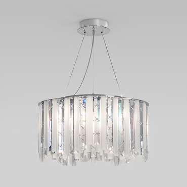Умный подвесной светильник с хрусталем 101011/6 хром Radiance