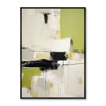 Репродукция картины Landscape collection, In green, No 2, 2024г.