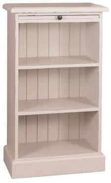 Книжный шкаф Брюгге белого цвета