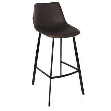 Полубарный стул Бормио темно-серого цвета
