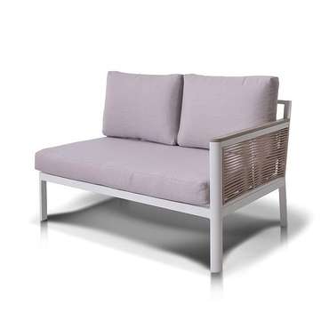 Модульный диван Париж бежево-серого цвета