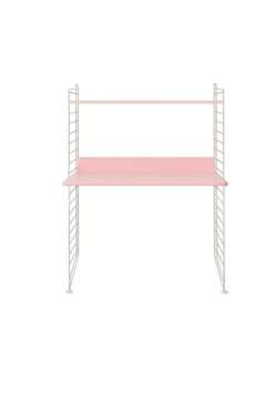 Письменный стол Герда розового цвета