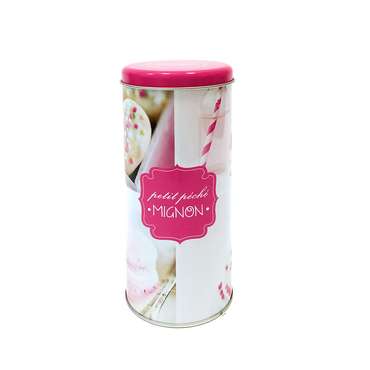 Банка с крышкой Foodie Pink-3