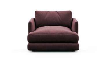 Кресло Ибица пурпурного цвета