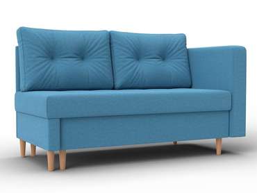 Кушетка-диван Лига-098 голубого цвета