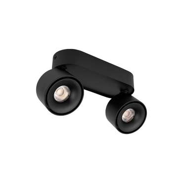 спот накладной Focus 10323/2A Black (металл, цвет черный)