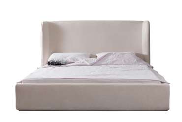 Кровать Margot 140x200 светло-бежевого цвета