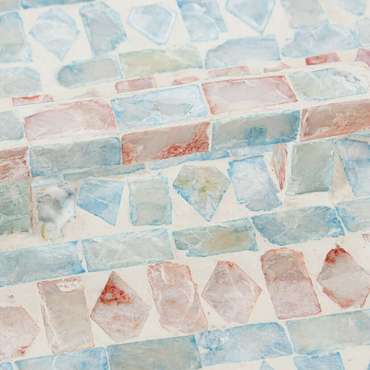 Шкатулка Разноцветный ротанг Перламутр 16 x 7 x 16 cm