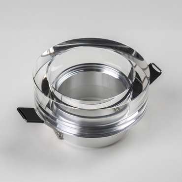 Встраиваемый светильник Lei из металла и стекла