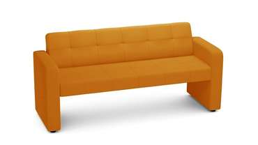 Кухонный диван Бариста 180 оранжевого цвета