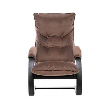 Кресло-трансформер Монако шоколадного цвета 