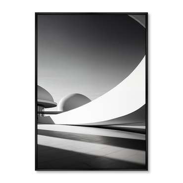 Репродукция картины Architecture, curves of large arches, No 1, 2024г.