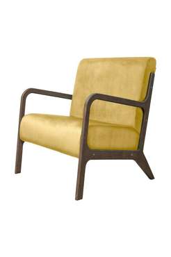 Кресло Mody желтого цвета