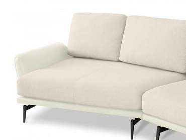 Угловой диван Ispani молочно-бежевого цвета
