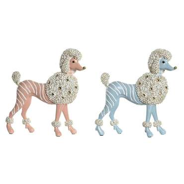 Декоративная фигура Scandi 25 x 8 x 27,5 cm Синий Розовый (2 штук)