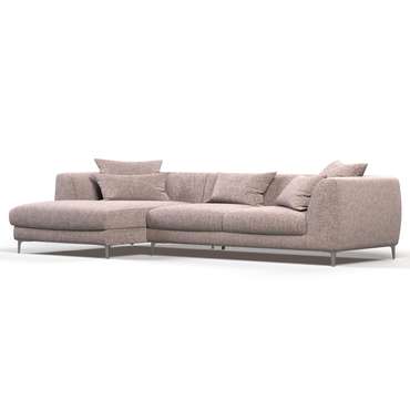 Угловой диван Elegant бежевого цвета