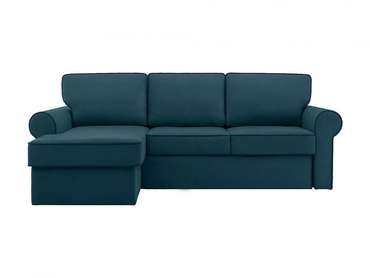 Угловой диван-кровать Murom голубого цвета 