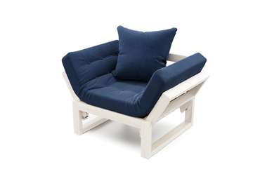 Кресло Амбер синего цвета