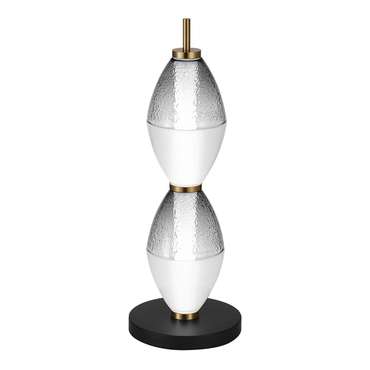 * Прикроватная лампа ST-Luce Черный/Белый, Дымчатый LED 1*16W 3000K ICE