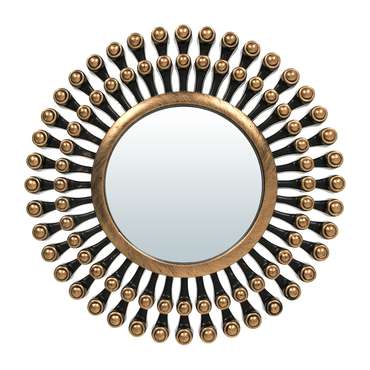 Зеркало настенное декоративное Дижон бронзового цвета
