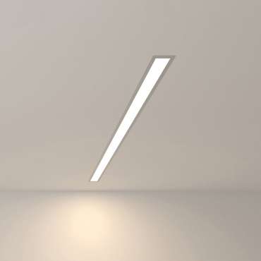 Линейный светодиодный встраиваемый светильник 103см 20Вт 4200К серебряный 101-300-103 Grand