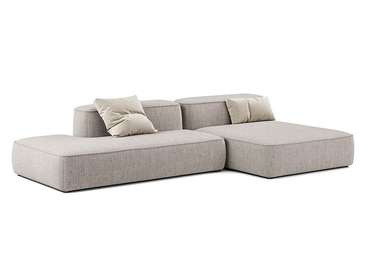 Модульный диван Duo модули AV.270 бежевого цвета