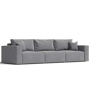 Прямой диван Hygge XL серого цвета