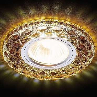 Точечный светильник LED S272 CL/WW (пластик, цвет прозрачный)