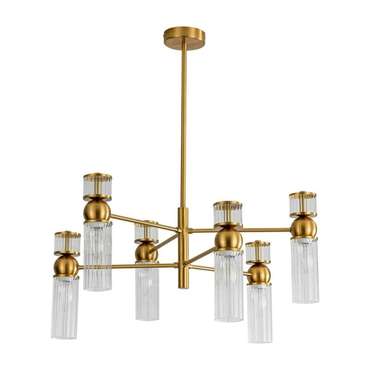 Люстра на штанге Denver 8276/6 (стекло, цвет прозрачный)