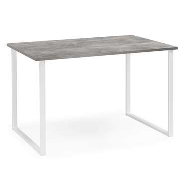 Обеденный стол Лиман 120 бело-серого цвета